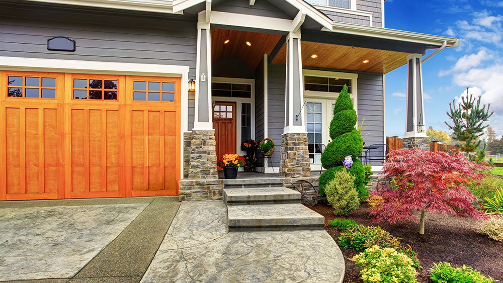 Home exterior with curb appeal